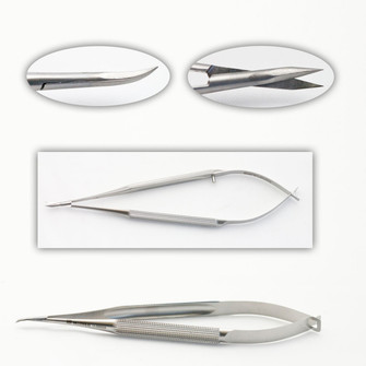 Scissors, Cvd, 12 Cm Micro Dissecting Rnd Hdl