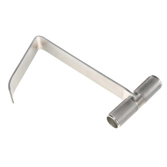 Retractor T-Handle Angled (Bear Claw) 7In