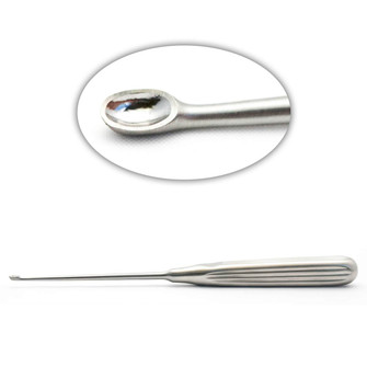 Endaural Curette 8In 4X5 .5Mm Cup | 2-1107