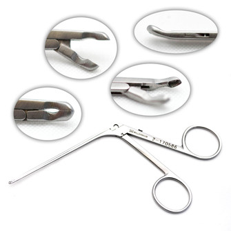 Forceps Oval Cup House Ang 15 Lt