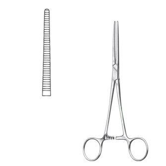 Rochester Pean Forceps Straight 13 Millimeters