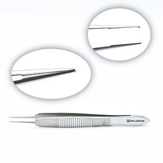 Fine Castro Sutur Frcps 4 3/8 .3Mm 1X2 Th .6M | 3-1805