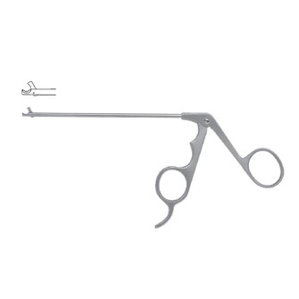 Hook Scissors 5In Shaft 3.4Mm Jaw