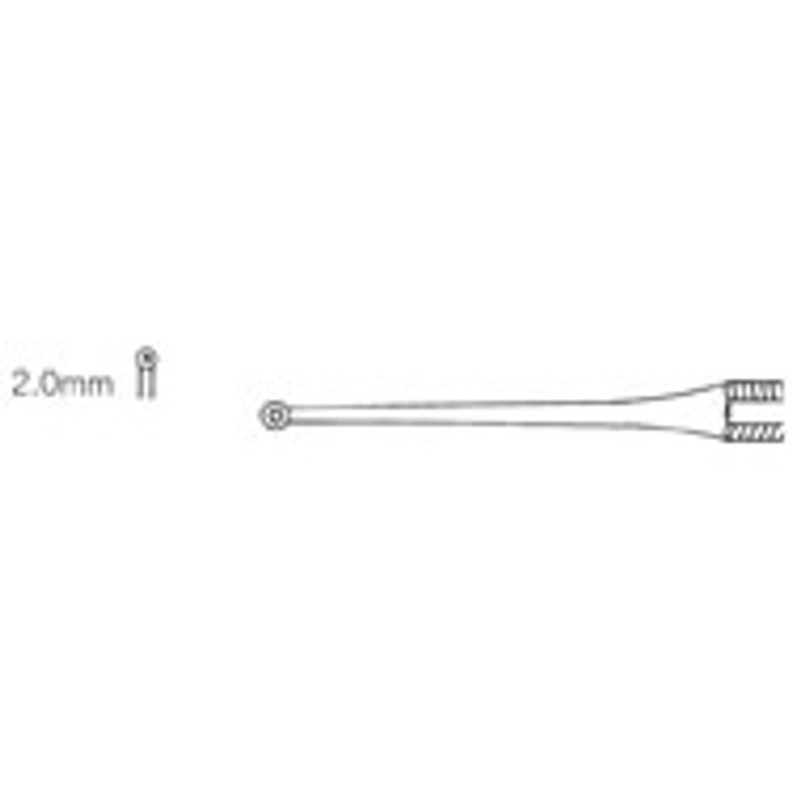 Curette Excavator #58-2 Hole 2.0Mm