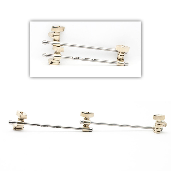 Double Round Bar 3 Swivels