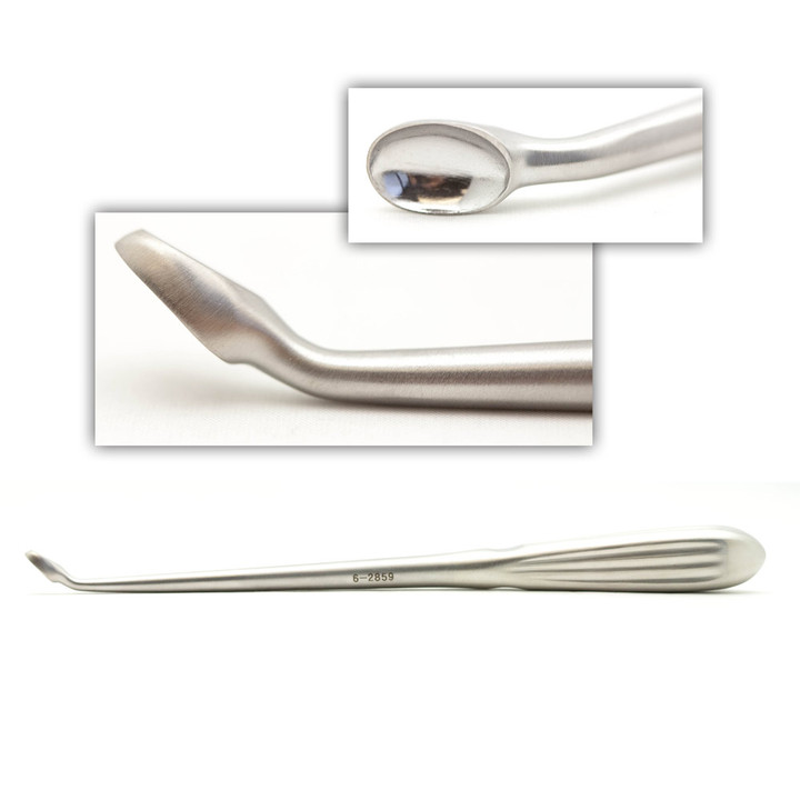 #5 Flat Back Spinal Cur 9Inhollow Hd Rev Ang | 350421