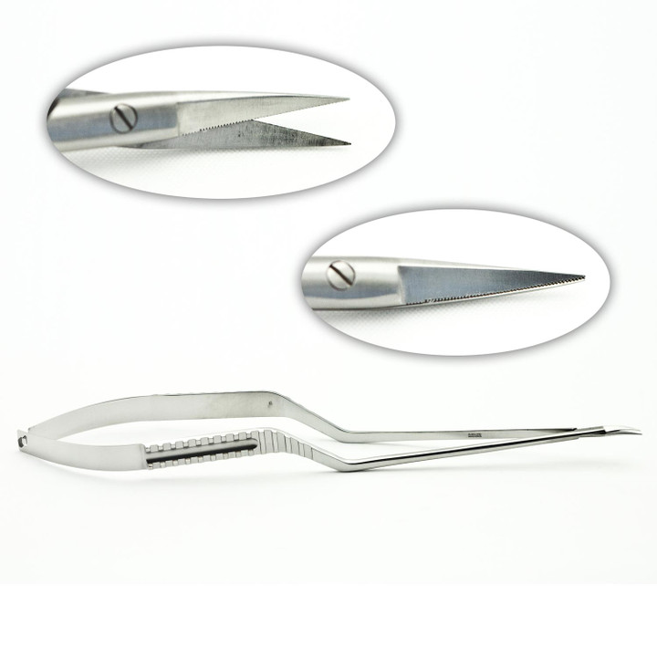 Bayonet Scissors Micro Serr. Up 9