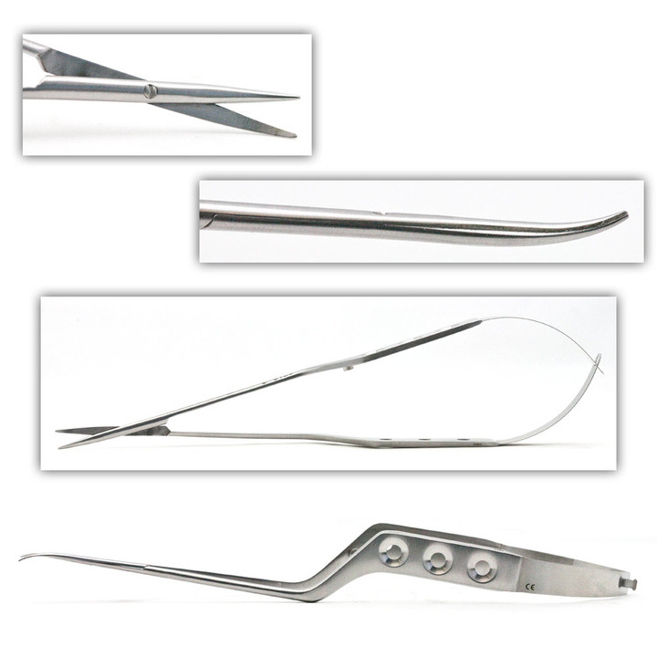 Yasargil Micro Scs Bay Cvd Blades 9" 102Mm Wl