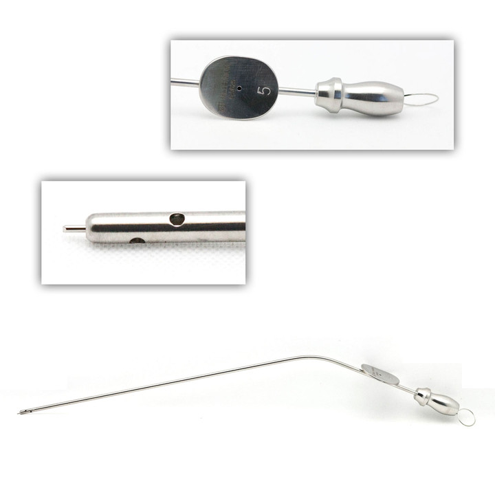 Multi Hole Suction Tube 5 Holes 4.5In 5Fr