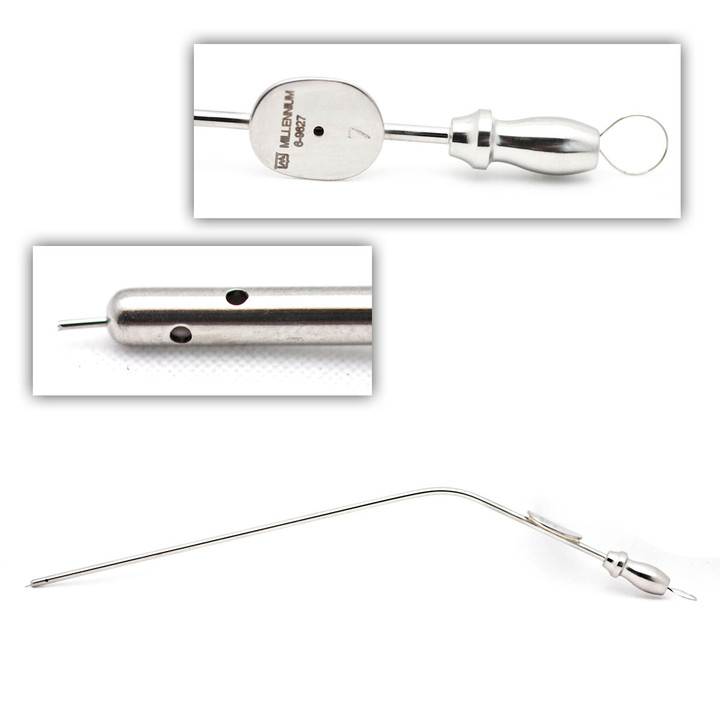 Multi Hole Suction Tube 5 Holes 4.5In 7Fr