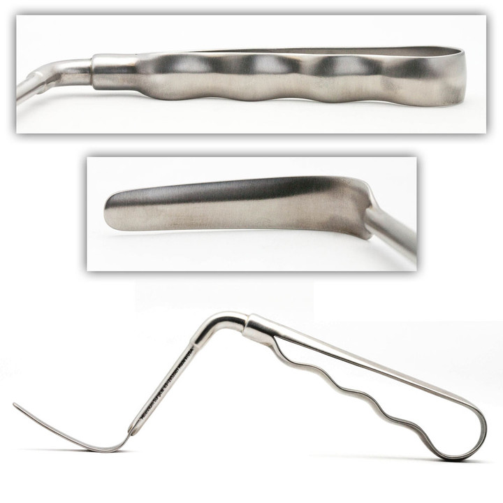 Mccabe Parotidectomy Retractor 50 Millimeter Blade