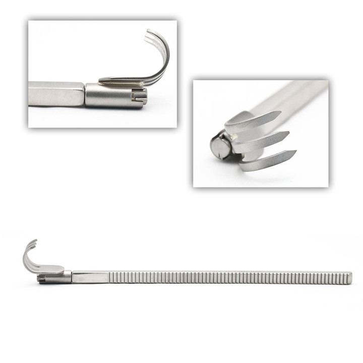 Jordan-Simpson 3 Prong Retractor W Rotationhd | 63-G12862