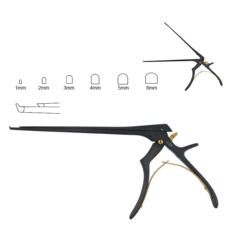 Easy2Clean Kerrison Punch 8In Fwd 1Mm Tfp Ceramic Black Coated