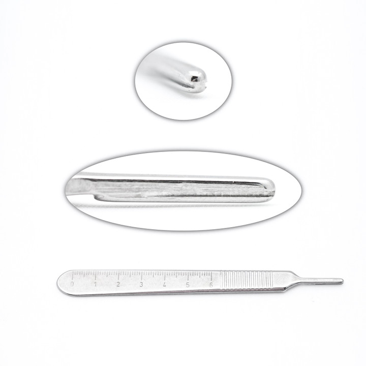 Scalpel Handle # 3 Millimeter And Centimeter Graduations