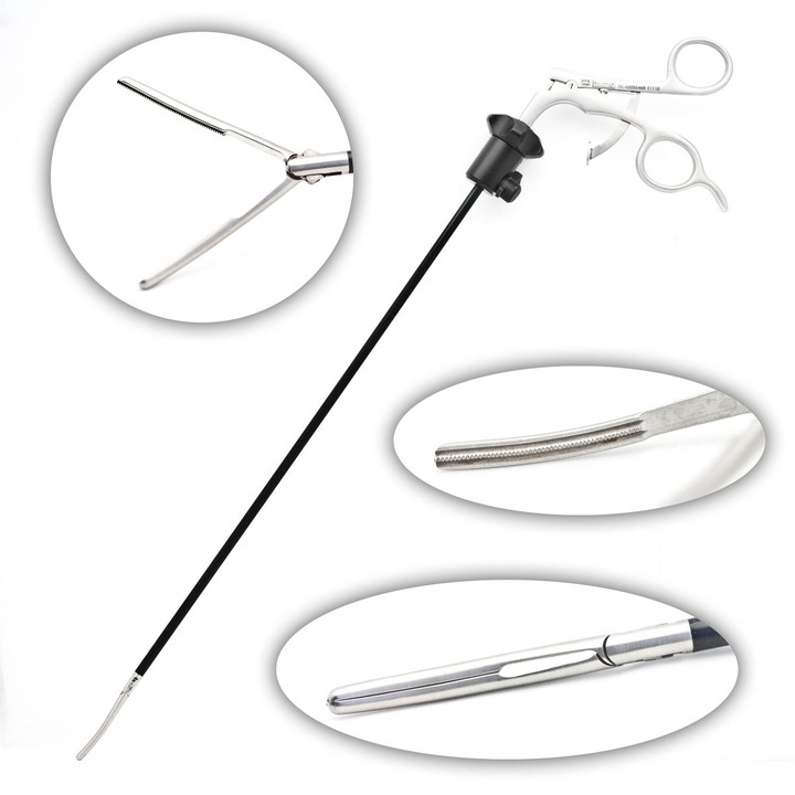 colon　0710 Debakey Curved Grasper 5Mm 33Cm 1-Piece Rot | 72-5225546B