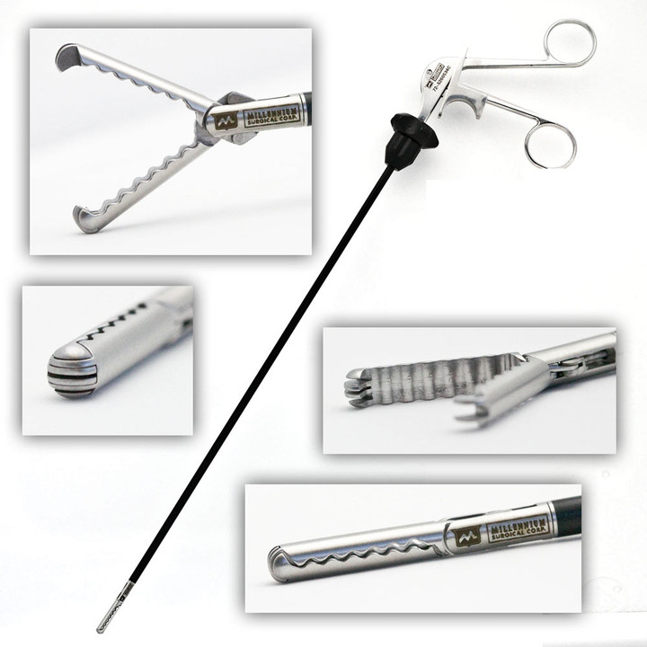 Retraction Grasper 2X3 Teeth Double Action Modular | 72-5260534C