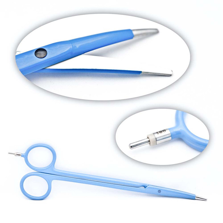 Bipolar Surgical Scissors: Type B: 18Cm