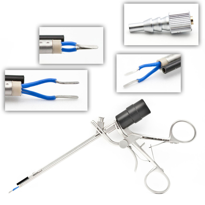 Sinus Bipolar Fcps W/ Suction 105Mm Wl | 72-5988 - Millennium Surgical