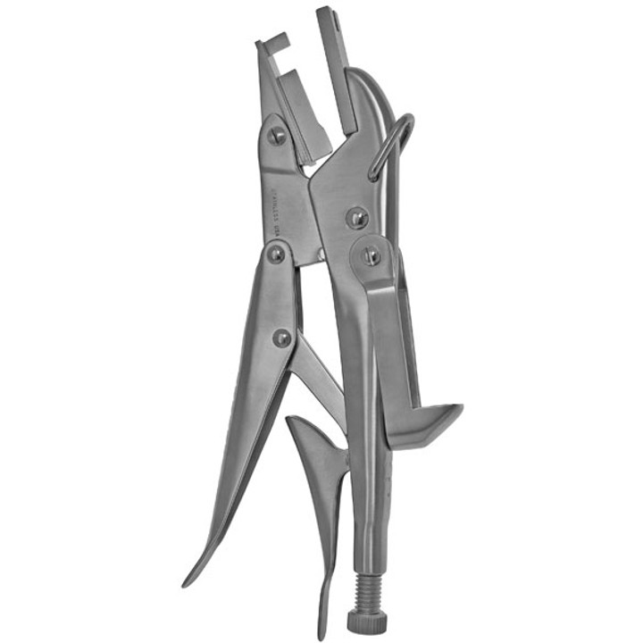 Locking Pliers Hvy 9In Long Jaw W/Strike Plate