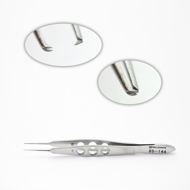 Castroviejo Suture Fcps .3Mm W/ 3 Hole Hndl