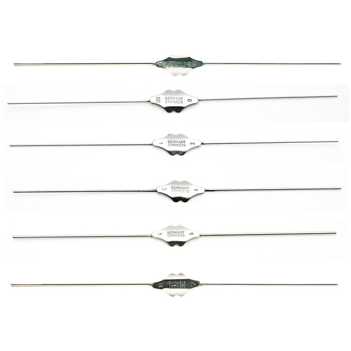 Bowman Probes Set Of 6 Stainless Steel