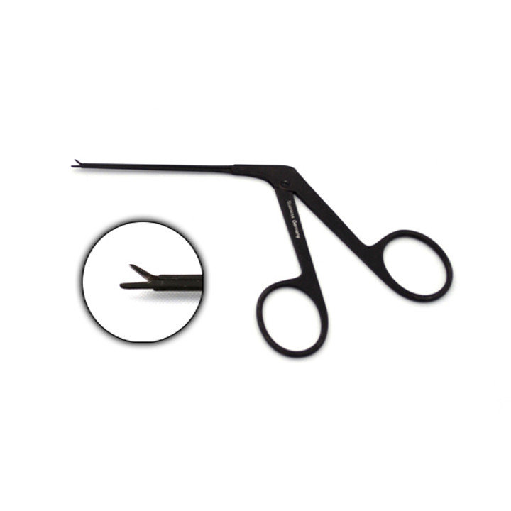 Bellucci Micro Ear Scis Str. Black Finish 3Mm