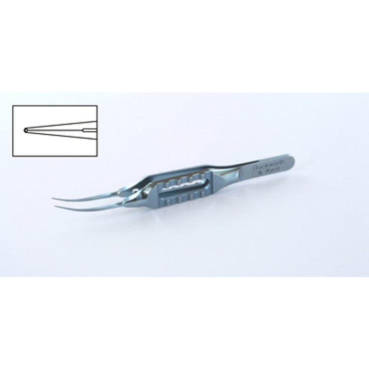 Forceps Curved Notched
