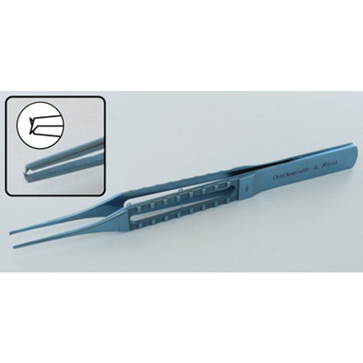 Forceps Tissue Straight Standard Long Handle