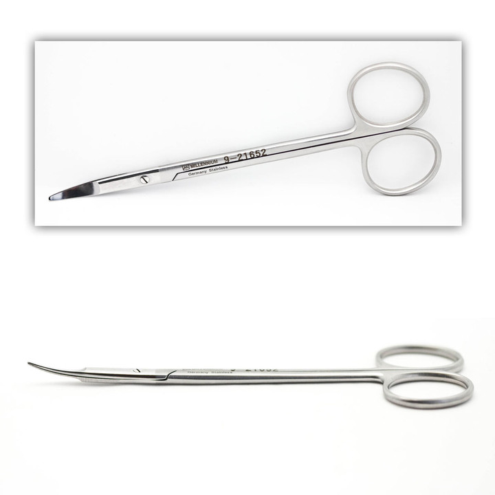 Metz-Lipsett Scissors Curved