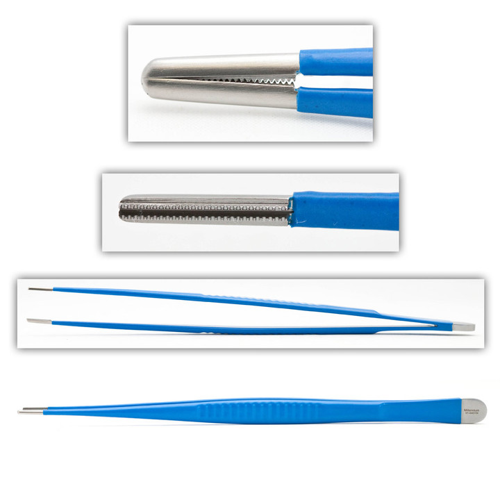 Insulated Debakey Forceps 9.5In 2.Mm Tip | 91-64019I - Millennium