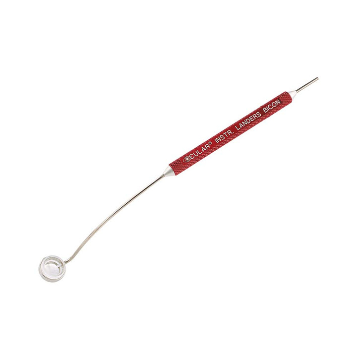 Landers Biconcave Vitr W/Infusion Hndl (Red)