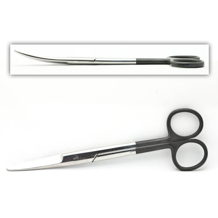 Super Cut Black Handle Mayo Sciss. 6.75 Cvd. | 1-0102