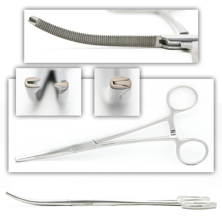 Roch-Ochsner Forceps 1X2 Teeth 8.00In Cvd