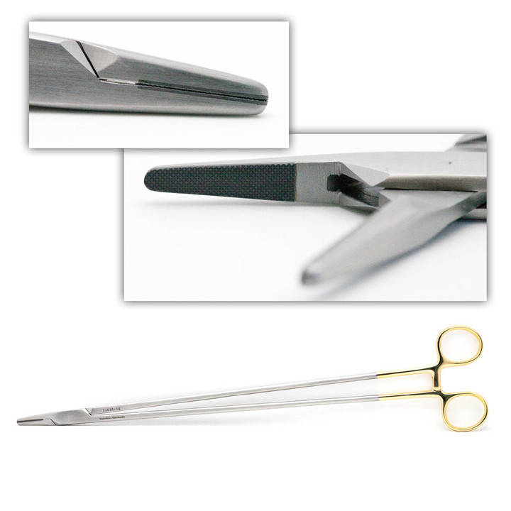 Mayo-Hegar Needleholder Tc 14In | 1-414-14 - Millennium Surgical