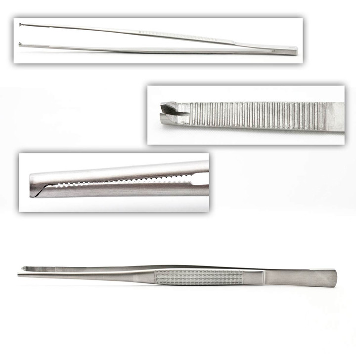 Bonney Tissue Forceps 10In Overall Length