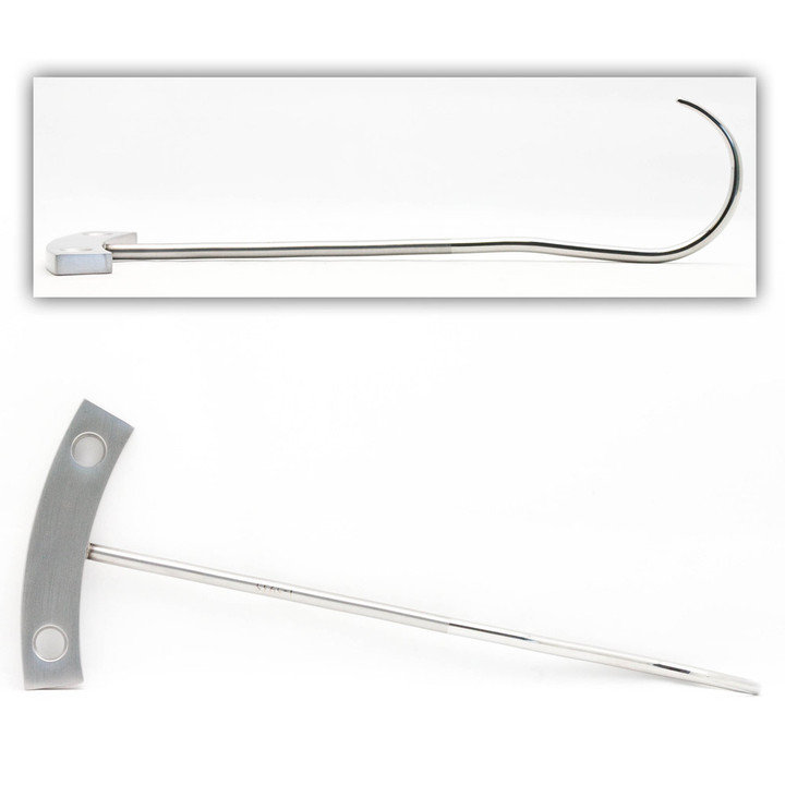 Lombardi Bone Hook (Large) W/Curved Handle | 1473755