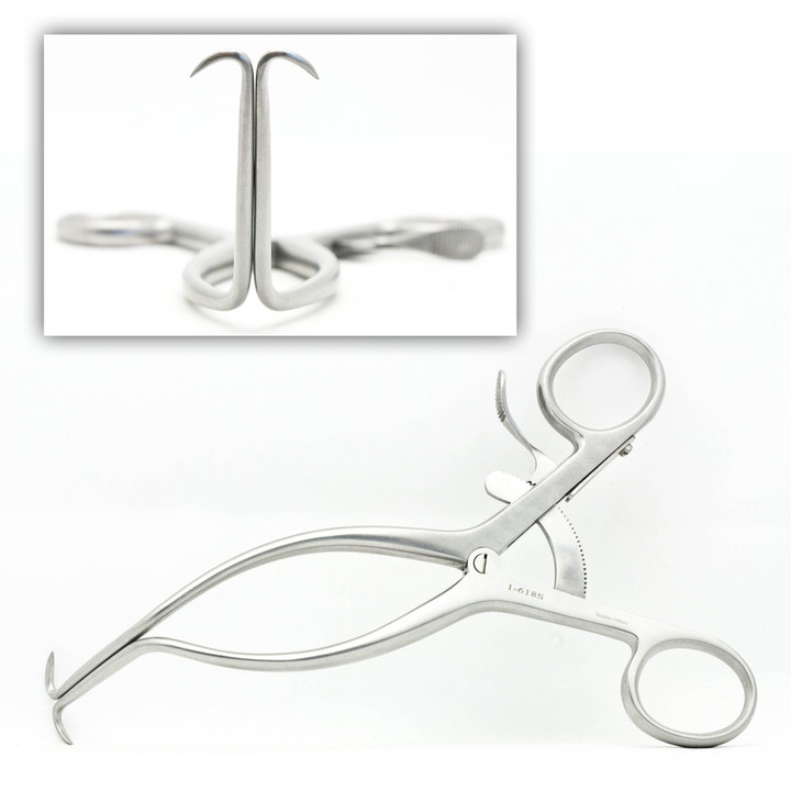Gelpi Seletz Retractor 7 Inches Sharp Curve | 1-618S - Millennium