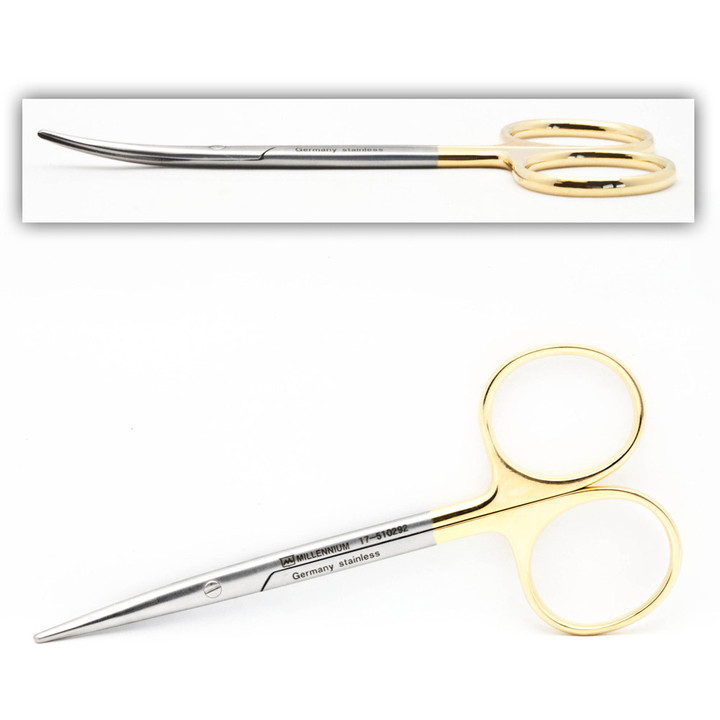 Tc Stevens Scissors Cvd Blunt Serrated 4.5In | 17-510292