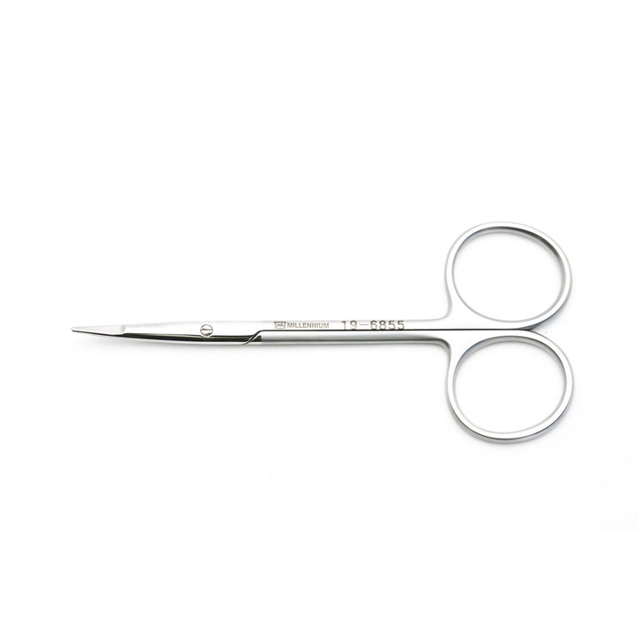 Super Cut Par Scissors 4.5In Curved | 19-6855 - Millennium Surgical
