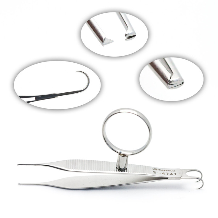 Forceps & Double Hook Millard 4