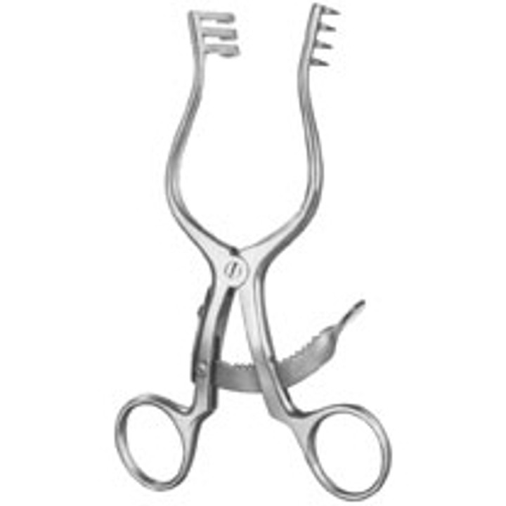 Scalp Contour Retractor 5 1/2In 3X4 Blunt