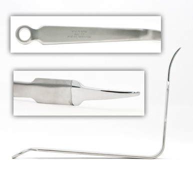 Bent Hohman Retractor-Narrow | 63-7110 - Millennium Surgical