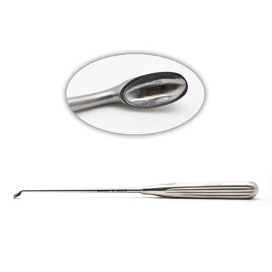 Scoville Curette 10 Inches Angled Down | 0-49576 - Millennium Surgical