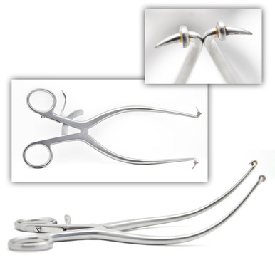 Gelpi Retractor Curved 7 - Surgical Instrument For Pediatrics, New Sterilized Tool (DDP Brand)