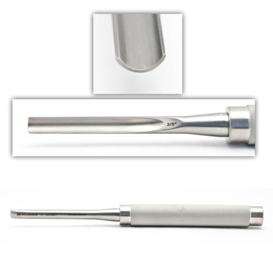 Bone Gouge, 3/8In, Straight, 11In | 12-322001 - Millennium Surgical