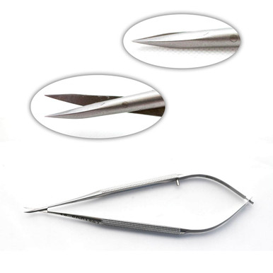 Rib Scissors Rmd Scissors Disc 12Cm Long Rnd Cvd Blade | 18-SDC12R7 - Millennium Surgical