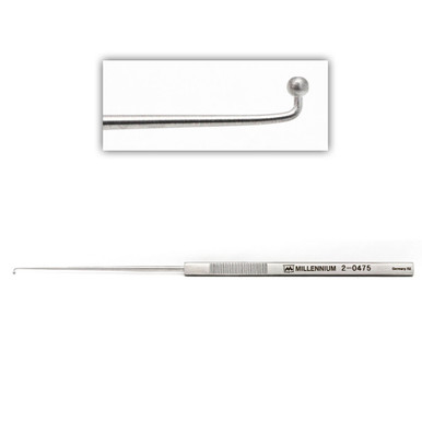 Hook Lillie 1Mm Diamater Ball Tip Angled 90 D | 2-0475 - Millennium ...