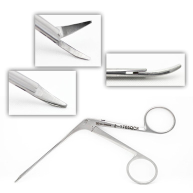 Scissors Bellucci Curved Right | 2-1705QCR - Millennium Surgical