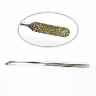 Diamond Surface Rasp Curved 7 - Millennium Surgical