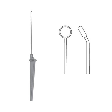 Ring Curette 9.5In #0 7Mm 30 Deg Angle | 30.2307 - Millennium Surgical